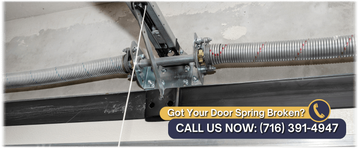 Broken Garage Door Spring Amherst NY